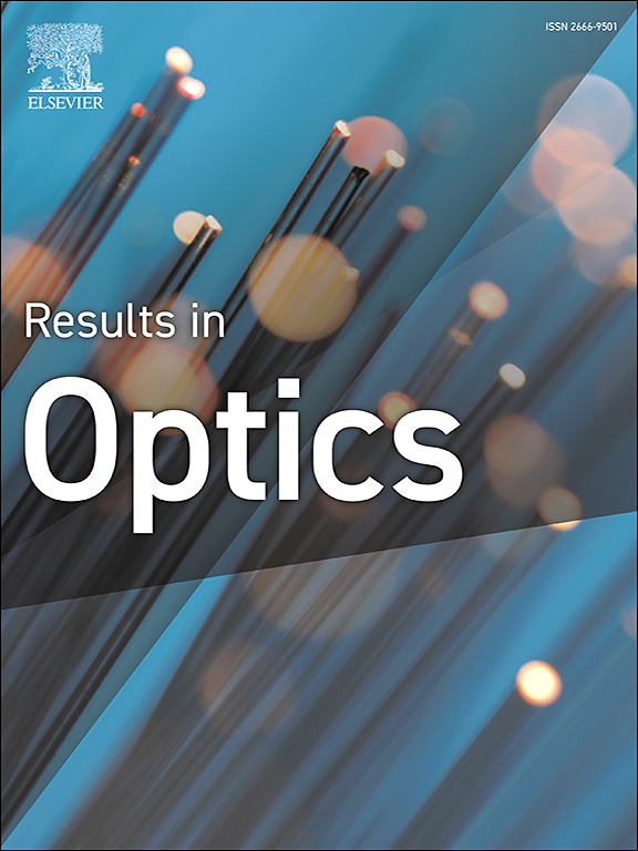 Go to journal home page - Results in Optics